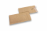 Honeycomb polstrede kuverter I papir - 100 x 185 mm | Alle-konvolutter.dk