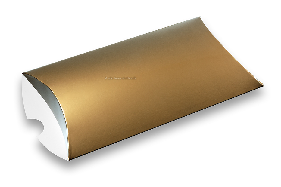 Guldfarvede pudeæsker