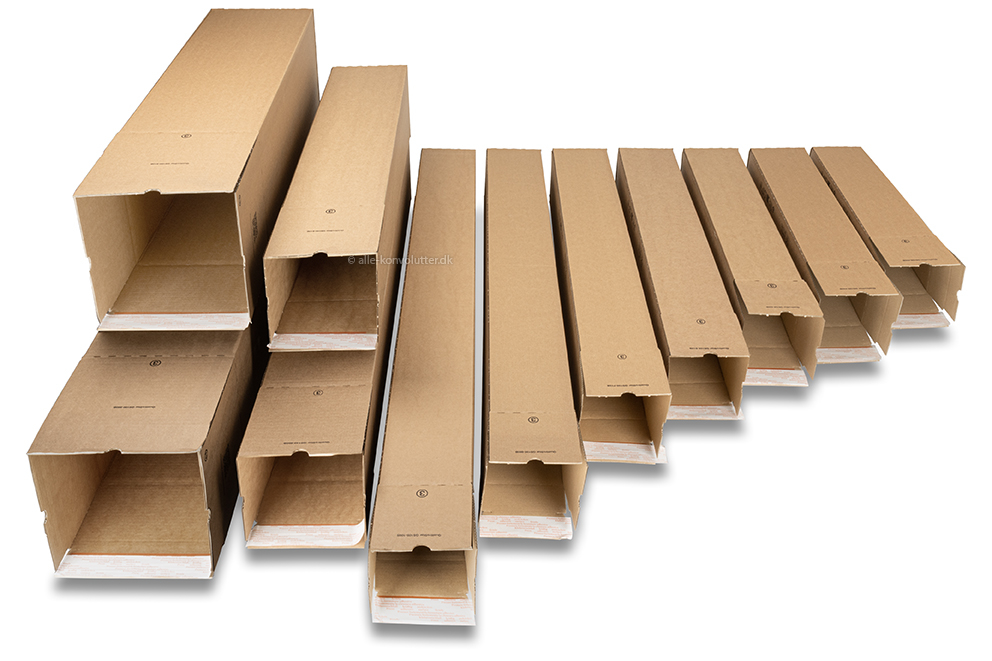 Kvadratiske QuattroStar paprør med selvklæb - Kompilation