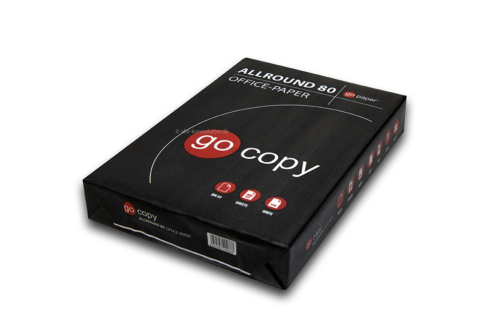 Ekstra hvidt printerpapir A4