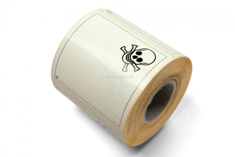 Advarselsmærkater - Giftige stoffer