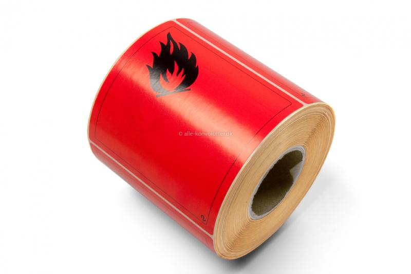 Advarselsmærkater - Meget brandfarlig