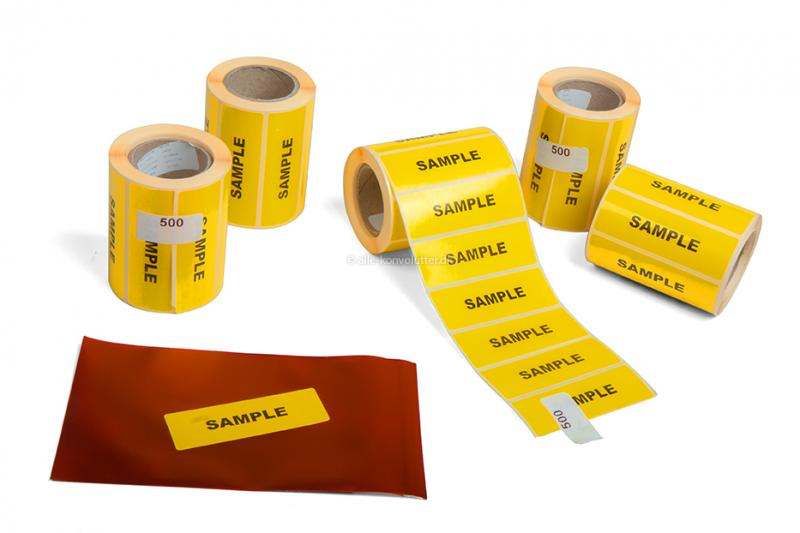 Prøveklistermærker