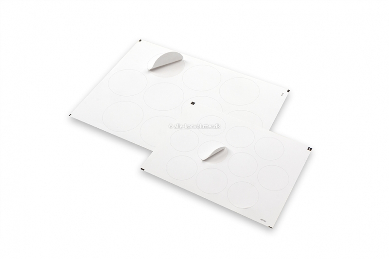 Selvklæbende mærkater til laserprintere