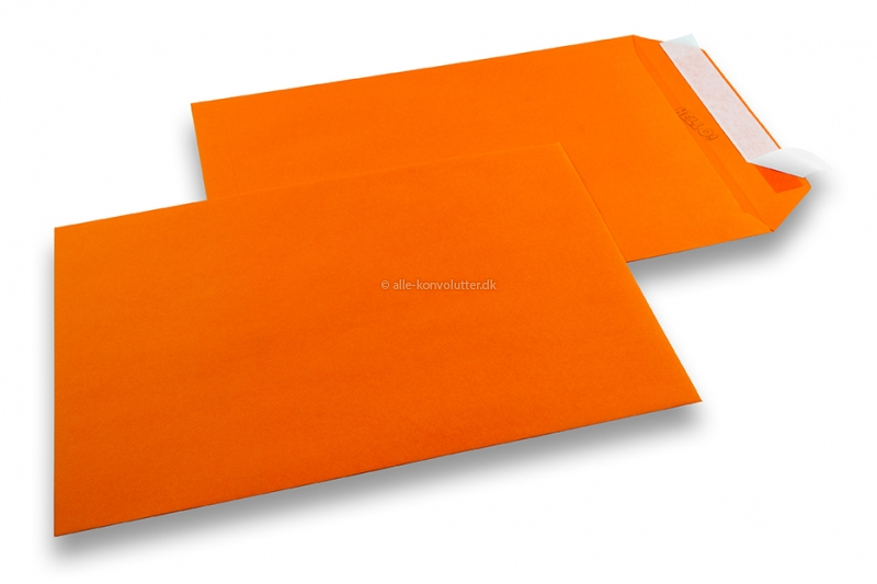 Farvede kuverter - Orange, 229 x 324 mm 