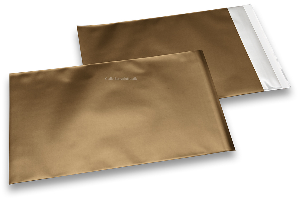 Bronze farvede mat metallisk foliekuverter - 230 x 320 mm