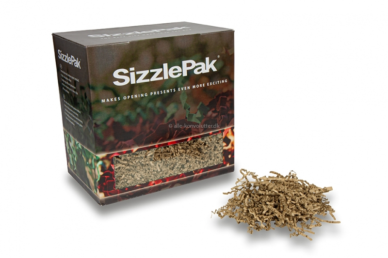 SizzlePak kassefyld - Brun kraft (neutral) (1.25 kg), 100 gsm papir
