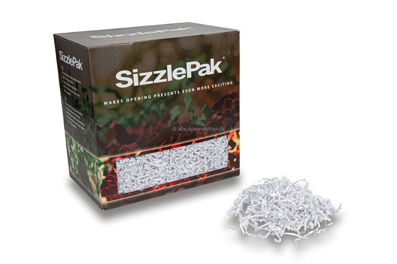 SizzlePak kassefyld - Hvid (1.25 kg), 80 gsm papir