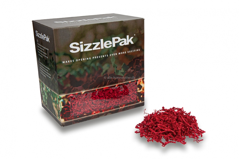 SizzlePak kassefyld - Mørkerød(1.25 kg), 80 gsm papir