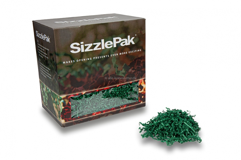 SizzlePak kassefyld - Mørkegrøn (1.25 kg), 80 gsm papir