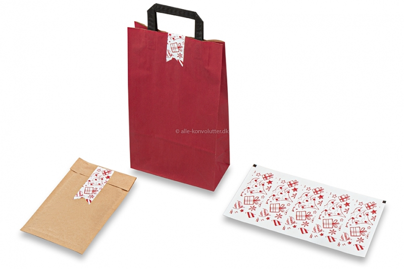 Langstrakte julesegl - Juledekoration