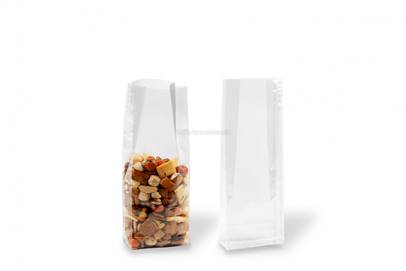 Transparente blokbundsposer - 75 x 210 x 50 mm, 500 ml