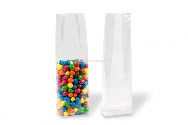 Transparente blokbundsposer - 80 x 280 x 50 mm, 850 ml