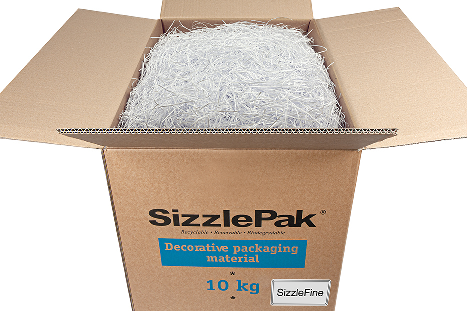 SizzlePak Fine kassefyld - Hvid (10 kg) 