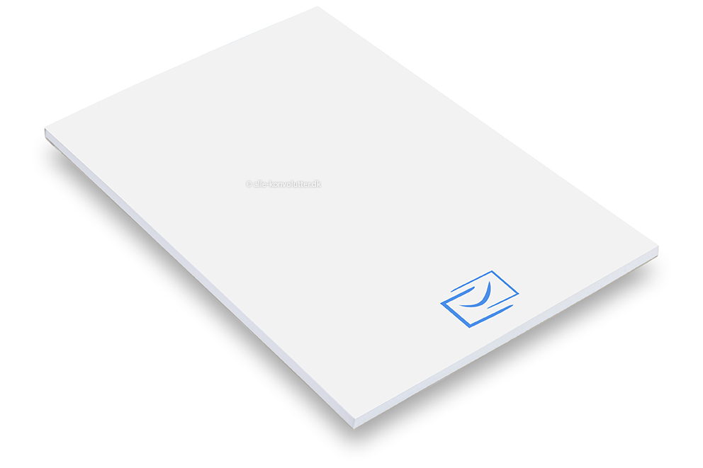Notesblok med print - 210 x 297 mm mm, uden omslag